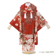 3歳女の子被布着物画像