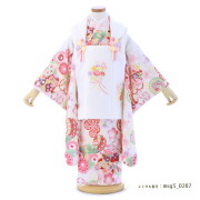 3歳女の子被布着物画像