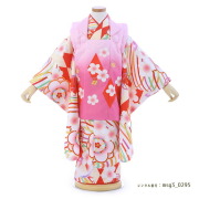 3歳女の子被布着物画像