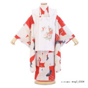 3歳女の子被布着物画像