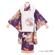 3歳女の子被布着物画像