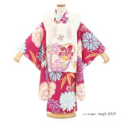 3歳女の子被布着物画像