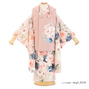 3歳女の子被布着物画像