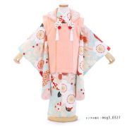 3歳女の子被布着物画像