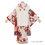 3歳女の子被布着物画像