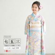 7歳着物レンタル着用モデル画像