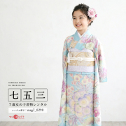 7歳着物レンタル着用モデル画像