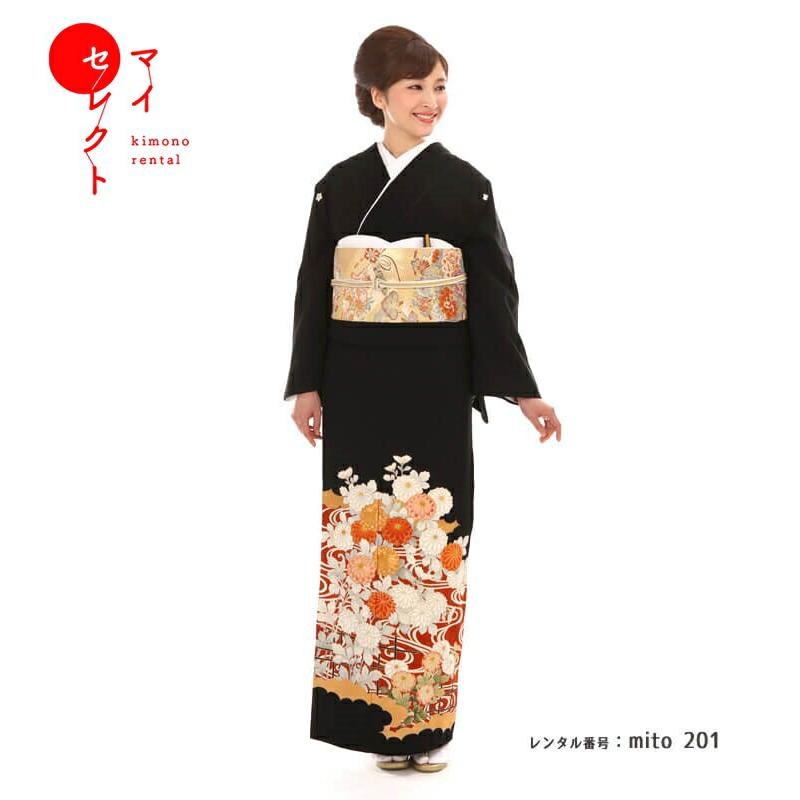 訳あり特価品　逆雲取に格子と刺繍の尾長鶏　着物リメイク　黒留袖　男女兼用ブルゾン 訳あり特価品 逆雲取に格子と刺繍の尾長鶏 着物リメイク 黒留袖