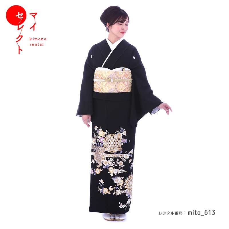 mito_613黒留袖｜着物レンタルマイセレクト