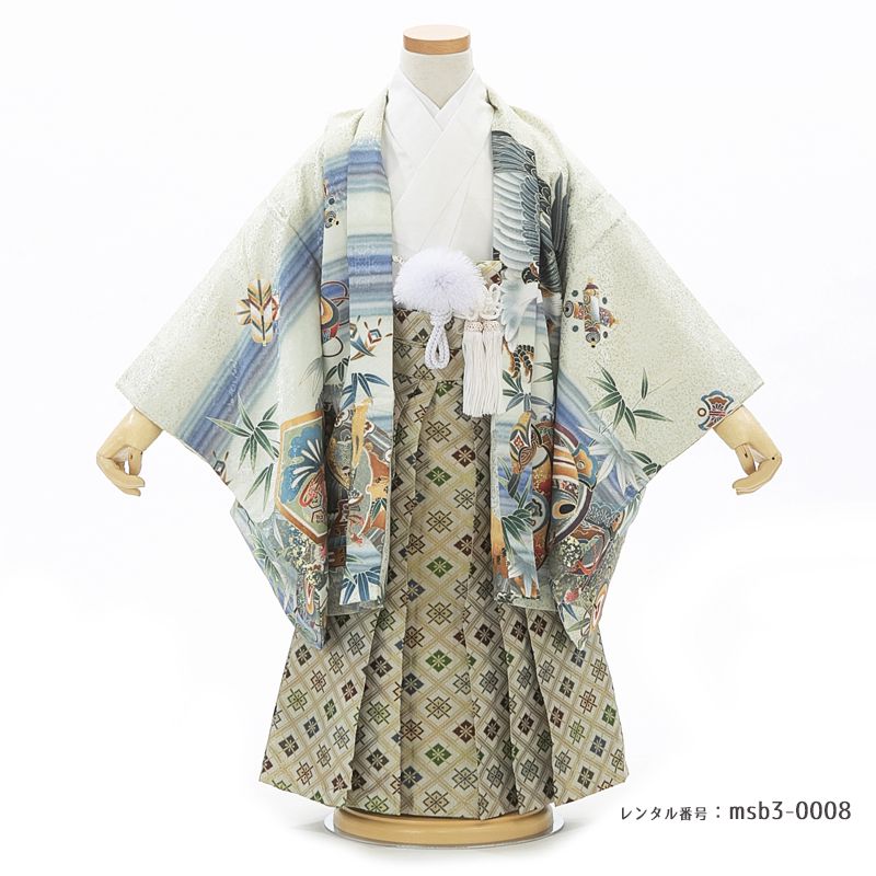 3歳男の子袴着物画像