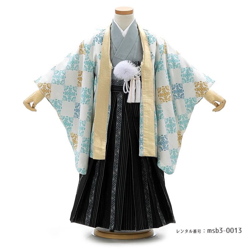 3歳男の子袴着物画像