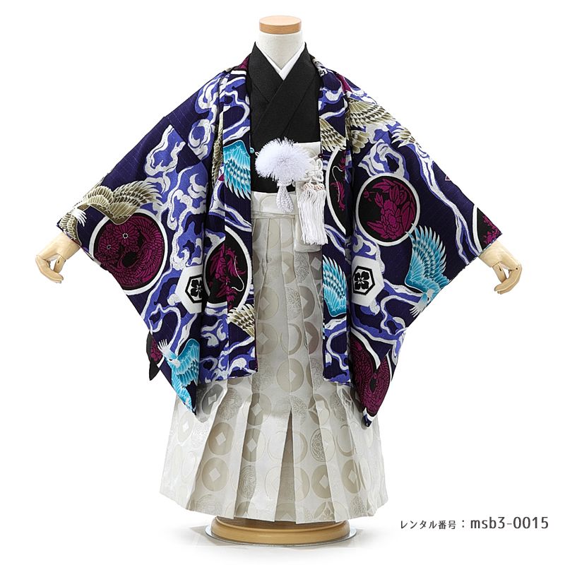 3歳男の子袴着物画像