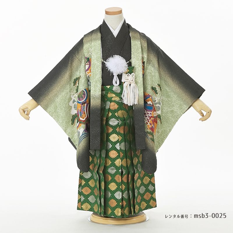 3歳男の子袴着物画像