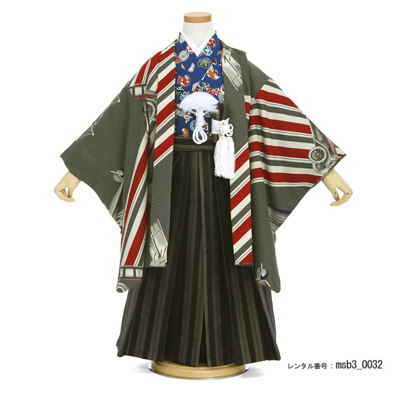 3歳男の子袴着物画像