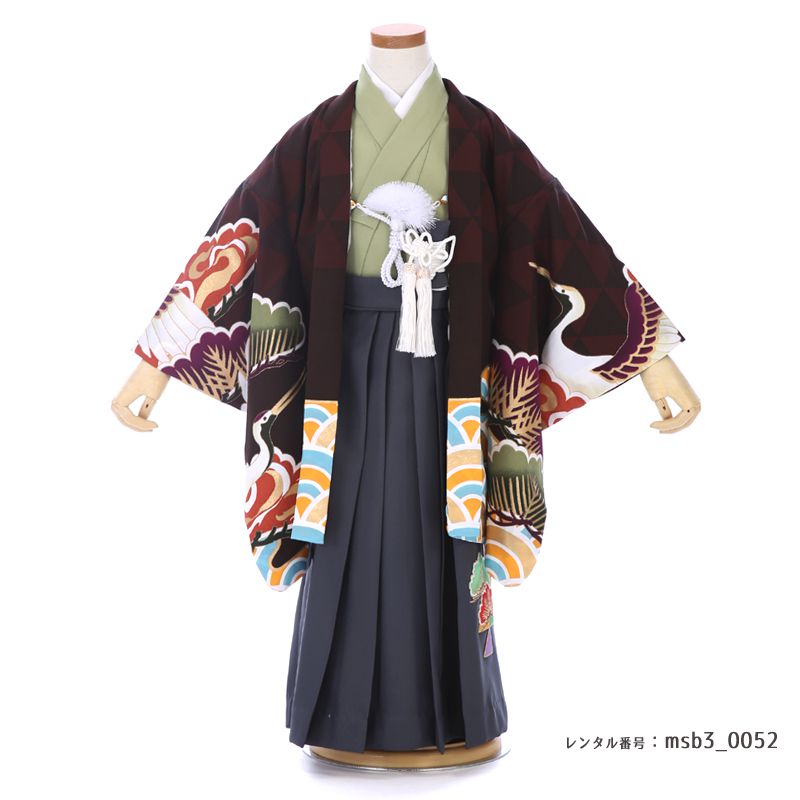 3歳男の子袴着物画像