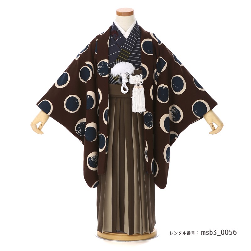 3歳男の子袴着物画像