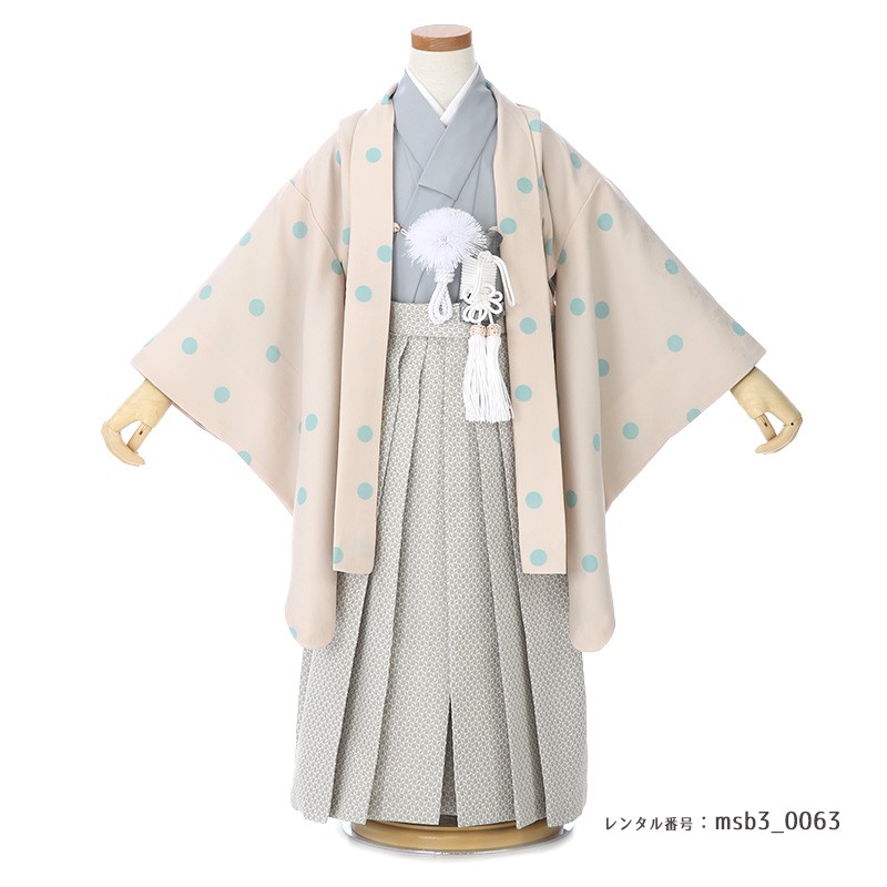 3歳男の子袴着物画像