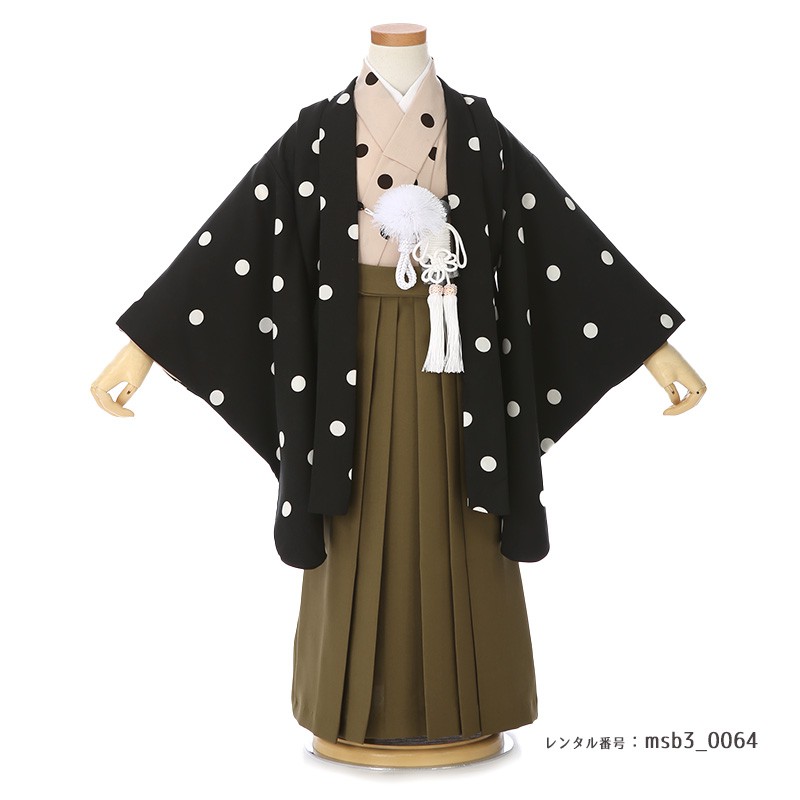 3歳男の子袴着物画像