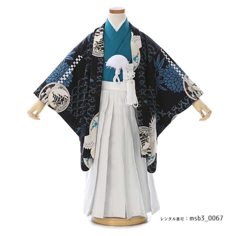 3歳男の子袴着物画像