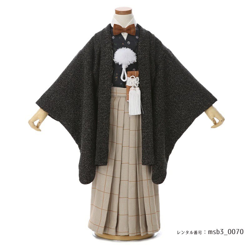 3歳男の子袴着物画像