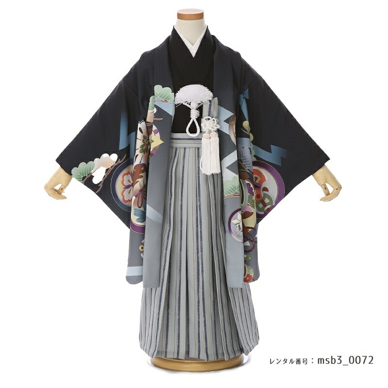 3歳男の子袴着物画像