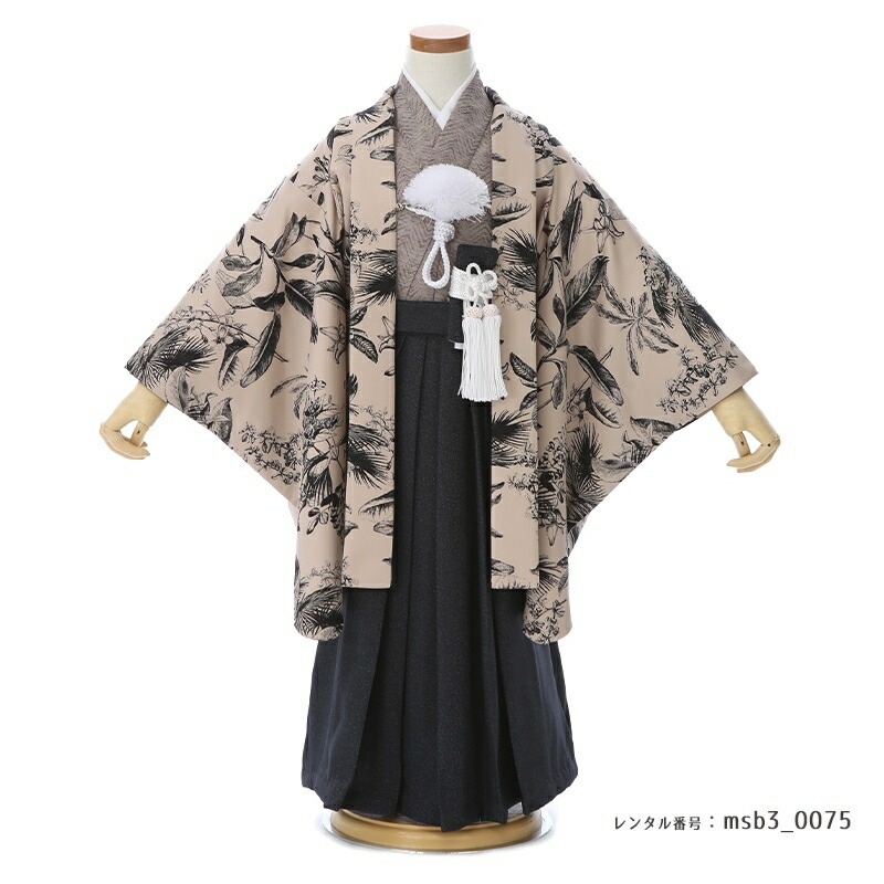 3歳男の子袴着物画像