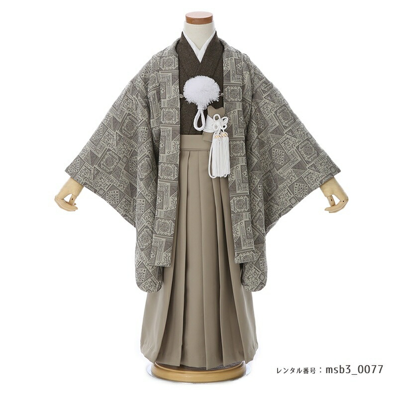 3歳男の子袴着物画像