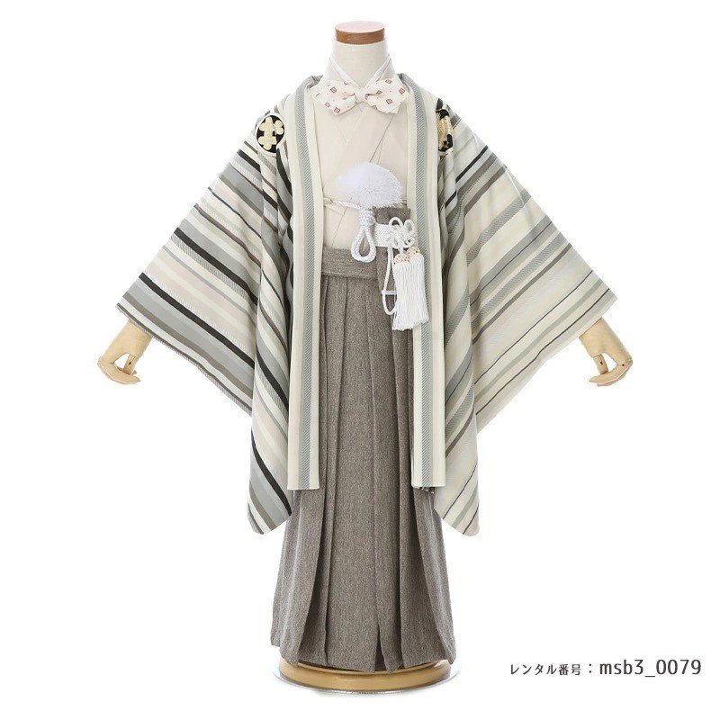 3歳男の子袴着物画像