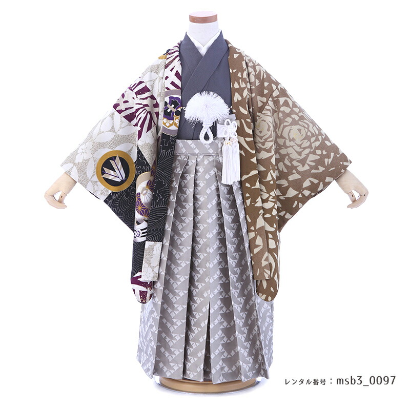 3歳男の子袴着物画像