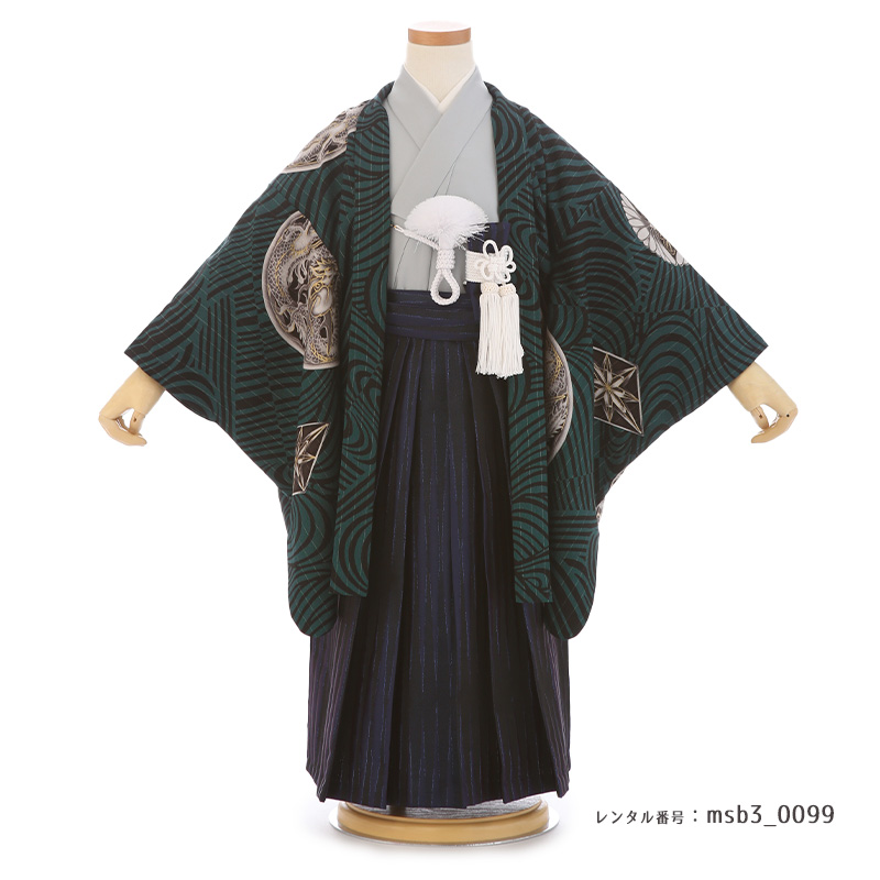 3歳男の子着物袴画像