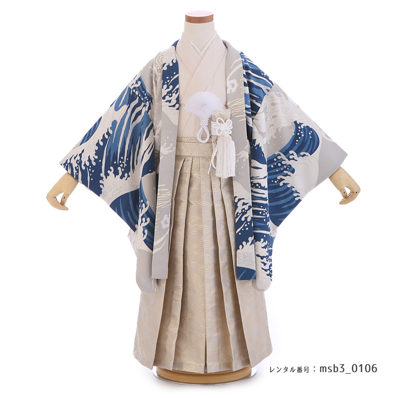 3歳男の子着物袴画像