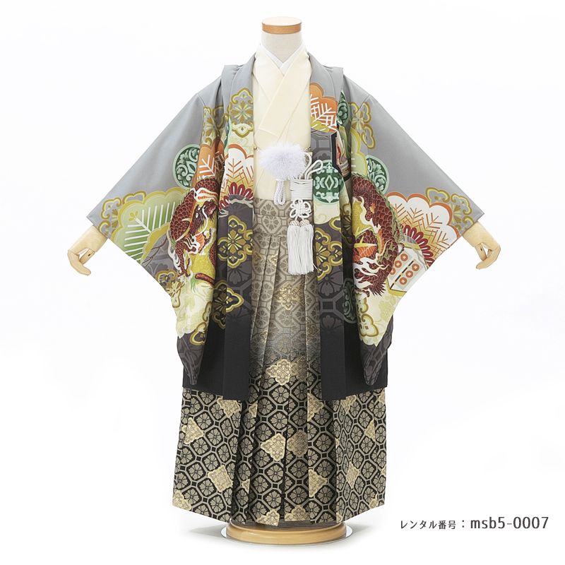 5歳男の子袴着物画像