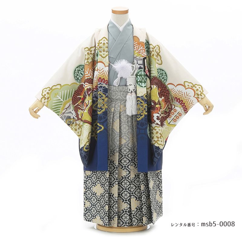 5歳男の子袴着物画像