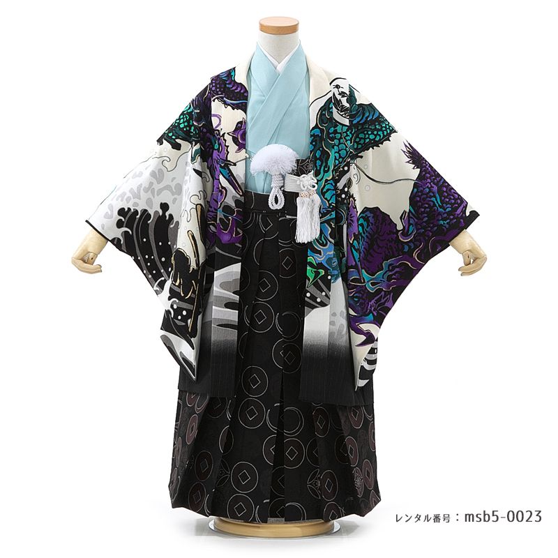 5歳男の子袴着物画像