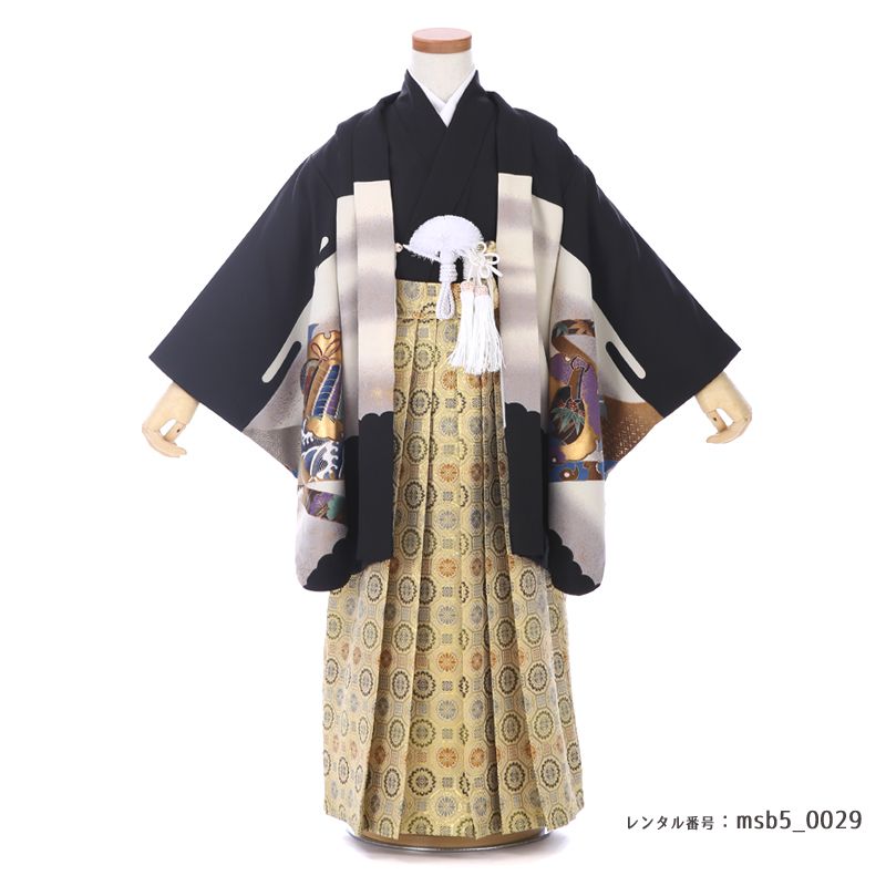 5歳男の子袴着物画像