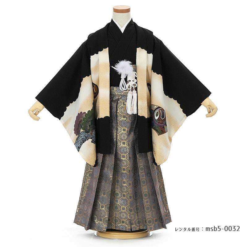 5歳男の子袴着物画像