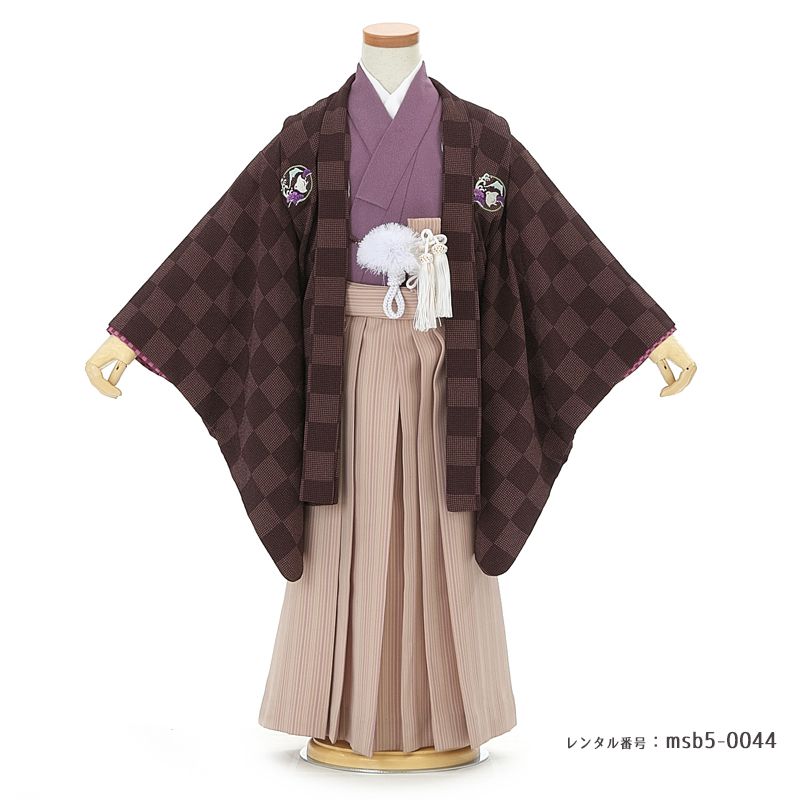 5歳男の子袴着物画像