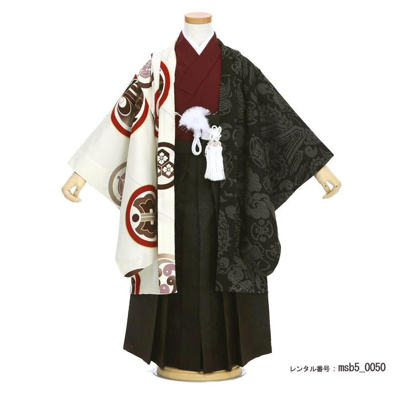 5歳男の子袴着物画像