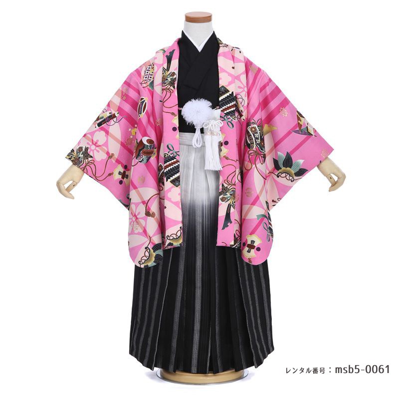 5歳男の子袴着物画像