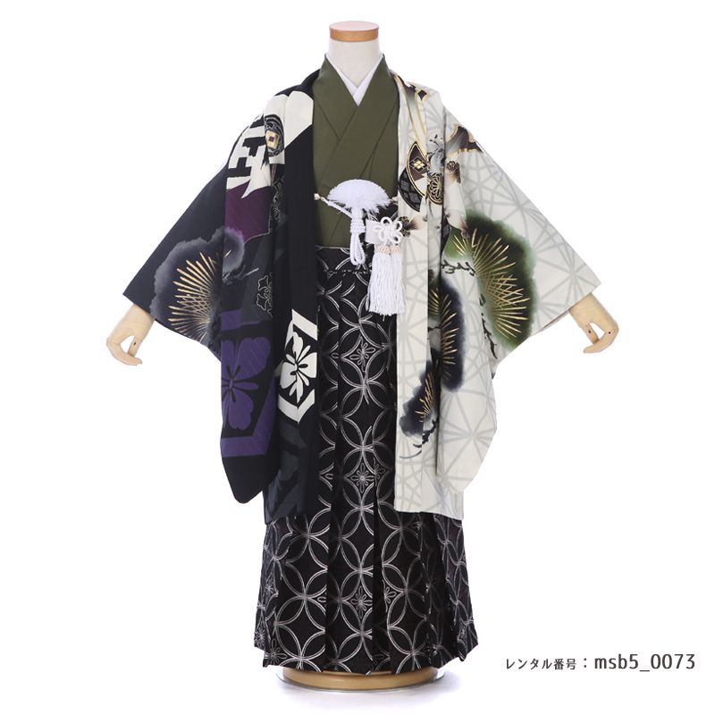 5歳男の子袴着物画像