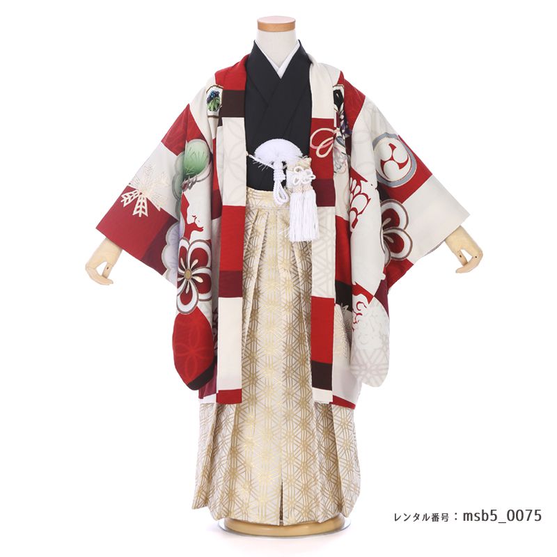 5歳男の子袴着物画像