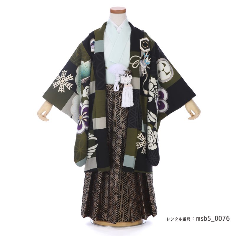 5歳男の子袴着物画像