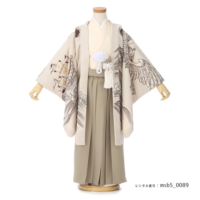 5歳男の子袴着物画像