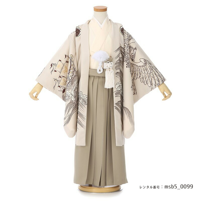 5歳男の子袴着物画像