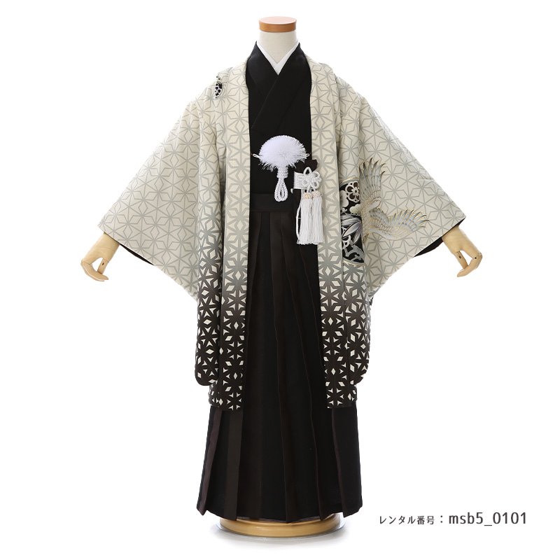 5歳男の子袴着物画像