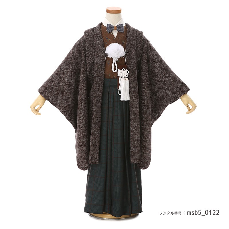 5歳男の子袴着物画像