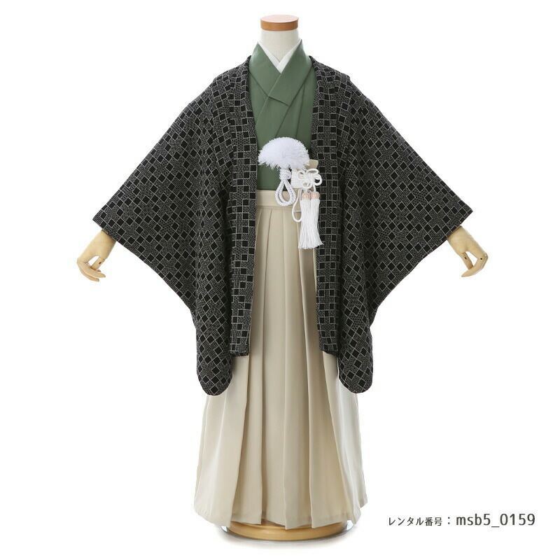 5歳男の子袴着物画像