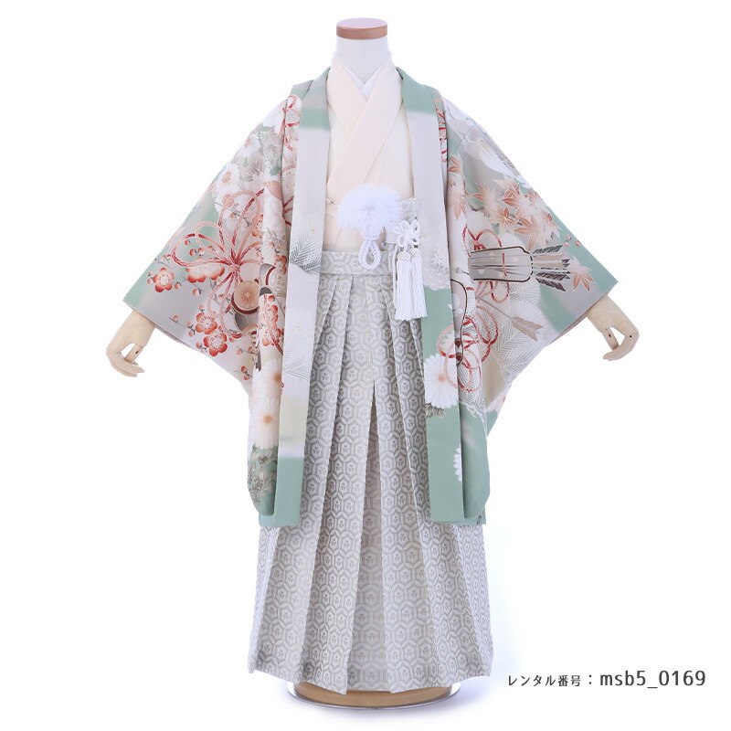 5歳男の子袴着物画像