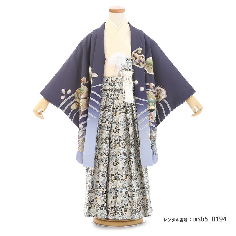 5歳男の子袴着物画像