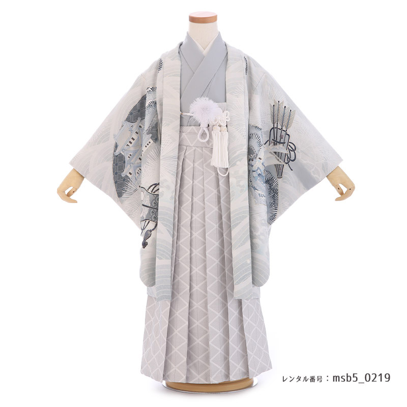 5歳男の子着物袴画像